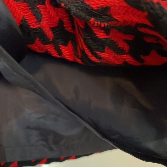 Tommy Hilfiger checkered plaid lined skirt - Picture 3 of 4